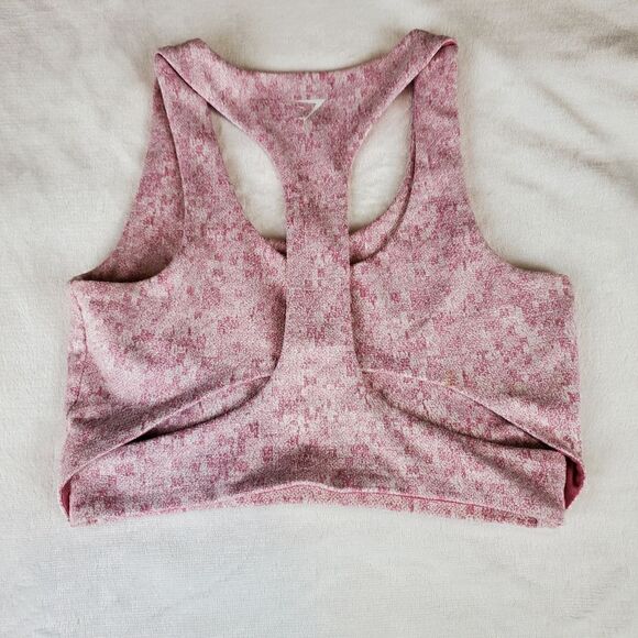 Gymshark Dry Purple Racerback Sports Bra Size XS - Picture 2 of 4